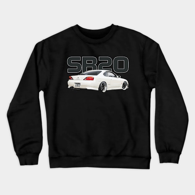 sr20 S15 drifting power WORK Meister Crewneck Sweatshirt by cowtown_cowboy